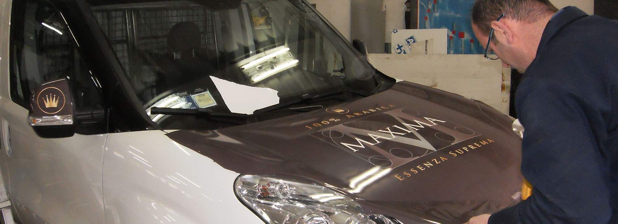 rivestimento veicoli con film